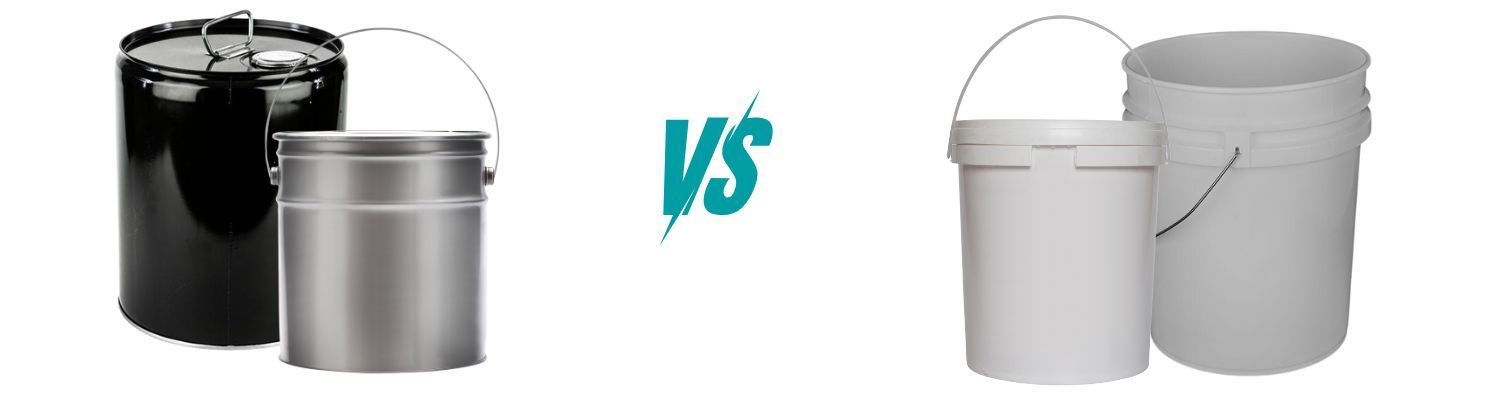 Pails & Buckets – Steel vs. Plastic and Specialty Options Explained 