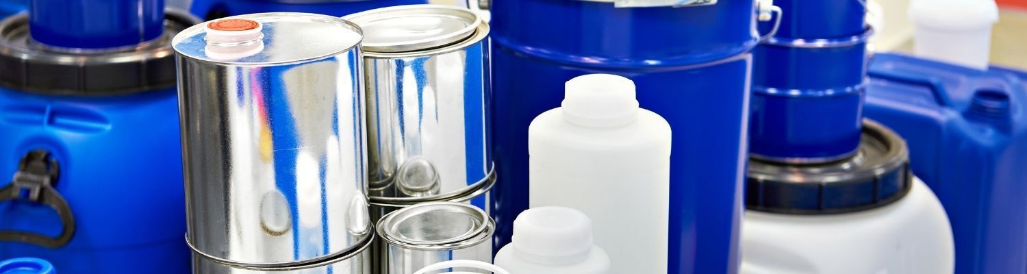 Plastic vs Metal Paint Cans