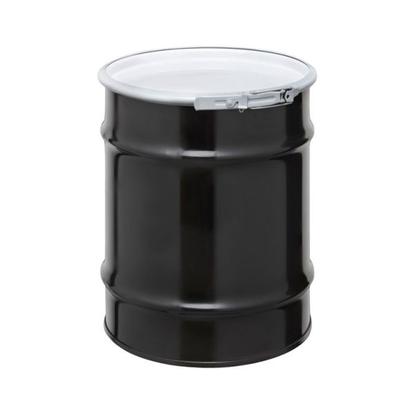 10 Gallon UN Rated Steel Drum With Plain Quick Lever Cover