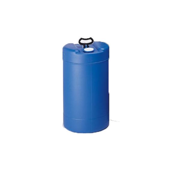 15 Gallon UN Rated Closed Head Blue Plastic Drum With Swing Handle
