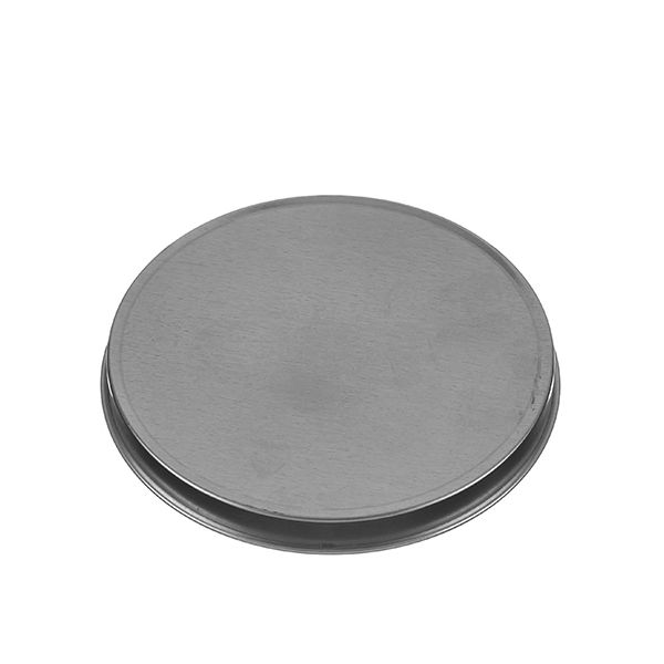 Metal Tin Lid - 16 Ounce Deep Seamless Tin Can