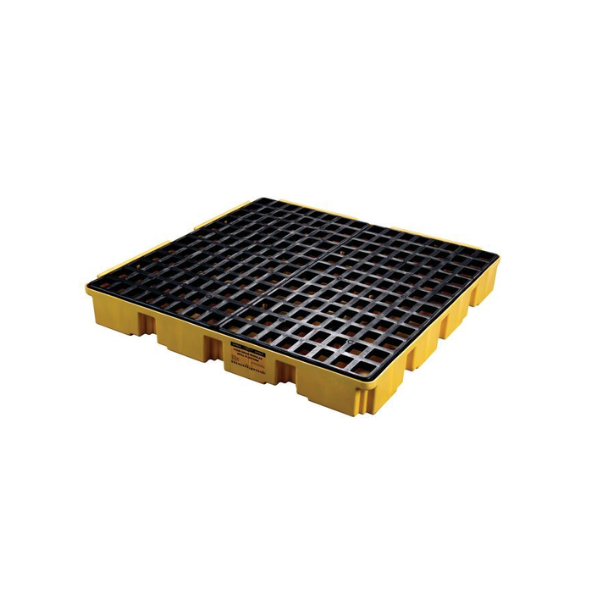 Eagle 4 Drum Yellow Modular Spill Containment Platform