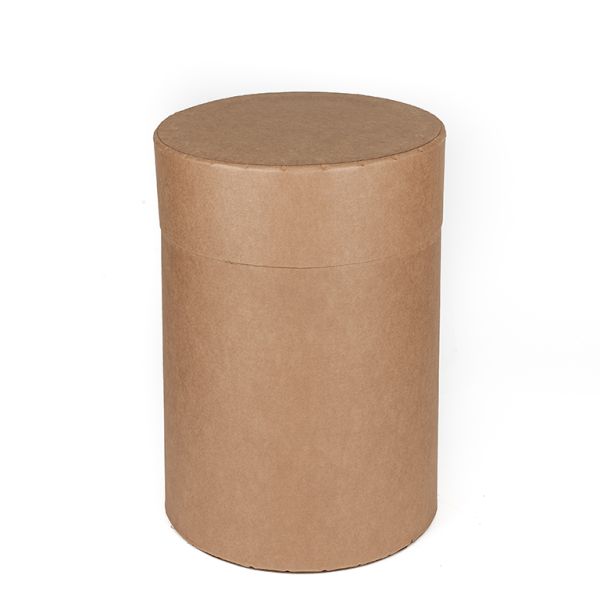 30 Gallon UN Rated Open Head Round Fiber Drum with Fiber Cover
