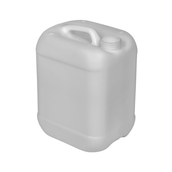 2.5 Gallon Rectangular Closed Head Plastic Pail with Integrated Handle