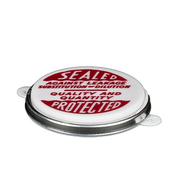2 Inch Round Head Plastic Capseal With Sealed Protected Print