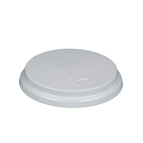 2 Inch Self Gasketing Hex Head Steel Capseal White