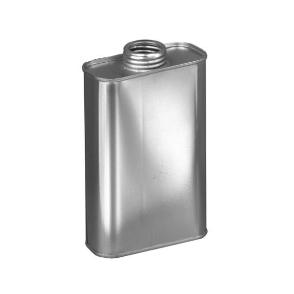 1 Pint F-Style Oblong Metal Can