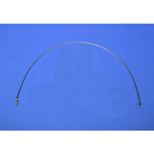 Dual 1/4 Inch Terminals and 3 ft Stainless Steel Cable