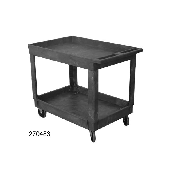 Standard Plastic Service Cart - 25 Inch Wide