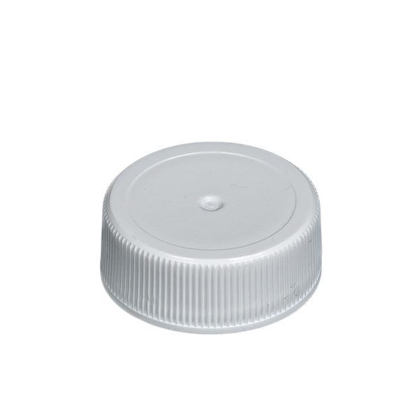 White Polypropylene Screw Caps - 28 mm