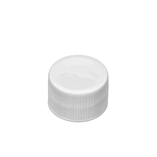 white plastic cap 28-410