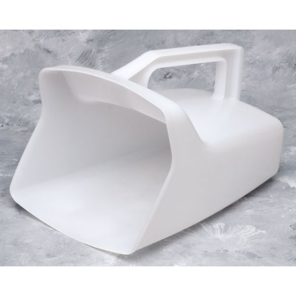 64 ounce Polycarbonate Scoop - White