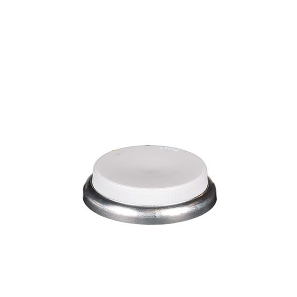 3/4 Inch Self Gasketing Hex Head Plastic Capseal White