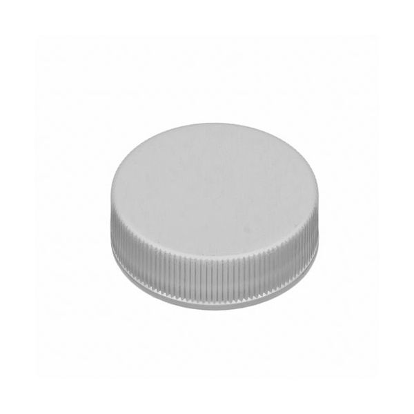 White Polypropylene Screw Caps - 33 mm