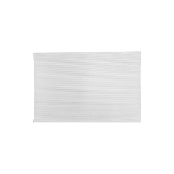 18" x 28" White Plastic IBC Tote Marking Plate