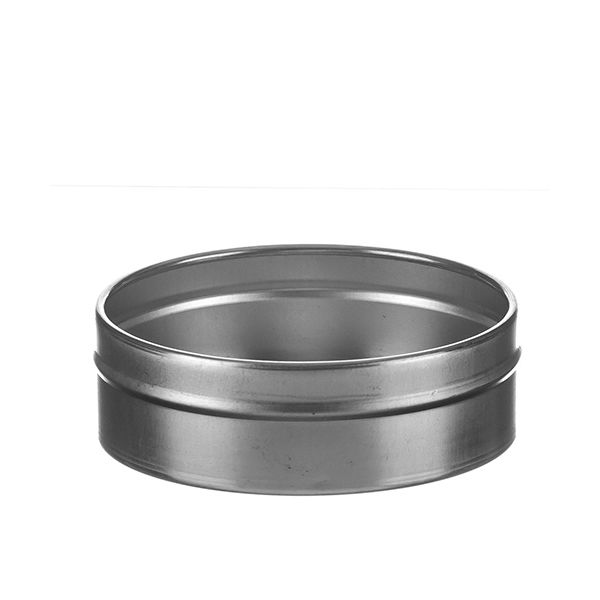 4 Ounce Flat Seamless Tin Can Bottom