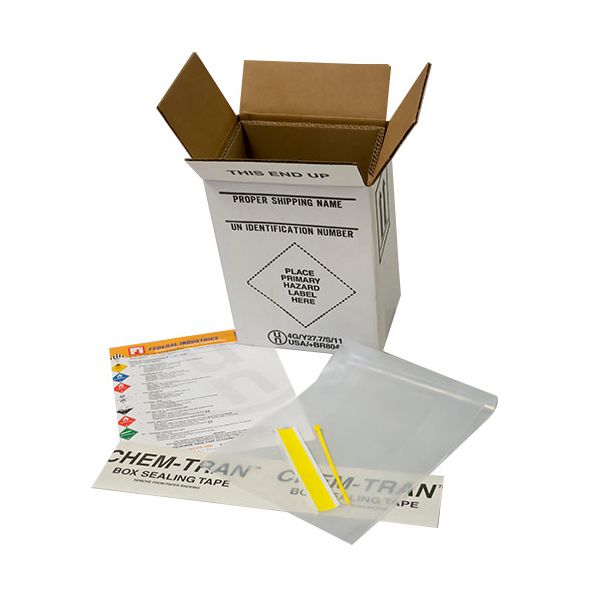 HAZMAT Shipping System For One - 1 Gallon Metal F-Style Can