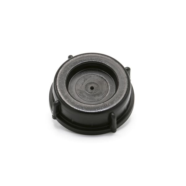 Black Screw Cap with PVC Gasket – 51 mm