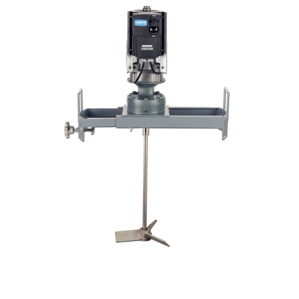 Gear Drive Bracket Mount Drum Mixers - 3/4 HP Variable Speed TEFC Motor