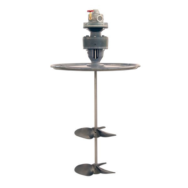 Gear Drive Drum Lid Mixers 4 HP Air Motor