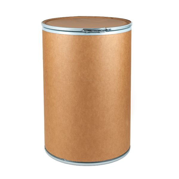 55 Gallon Open Head Round Fiber Drum with Lever Lock