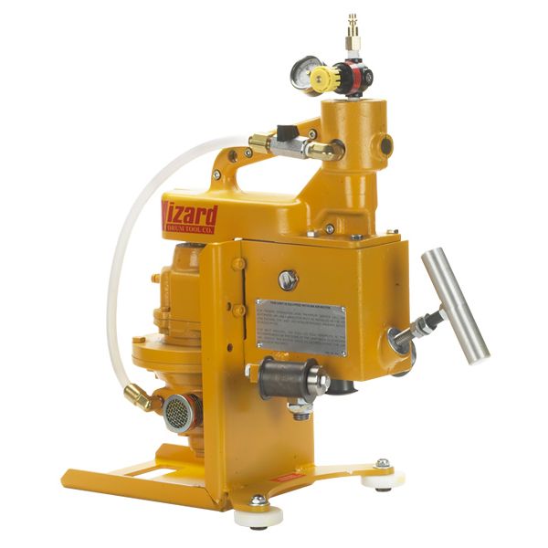 Wizard® Self Propelled Drum Deheader With Air Motor and Non-Ferrous Cutting Wheel