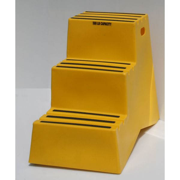 Industrial Portable Three Step Stool