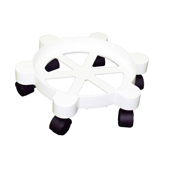 Pail Dolly for 5 and 6 Gallon Round Pails - White