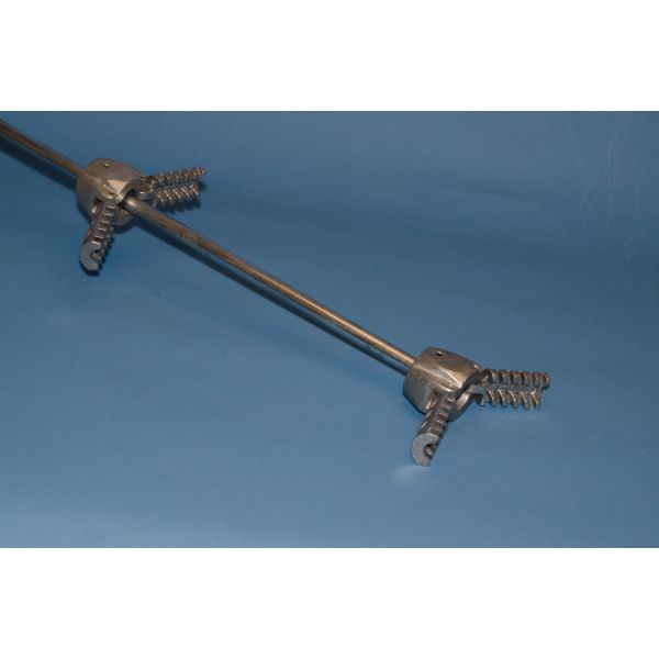 Heavy-Duty Swing-T Barrel Mixer Blade - Propeller - 36 Inch Long Shaft