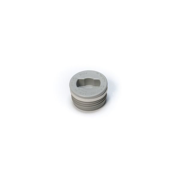 ¾” Nylon Drum Plug with White EPDM Gasket