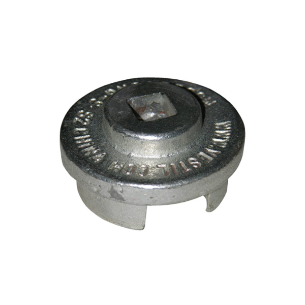 Zinc Steel Hex Head Drum Plug Socket - 1/2 Inch Drive