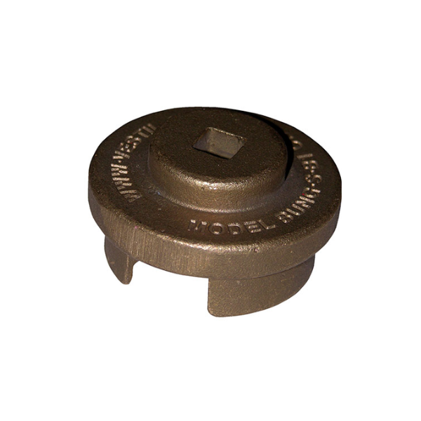 Bronze Steel Hex Head Drum Plug Socket - 3/8 Inch Drive
