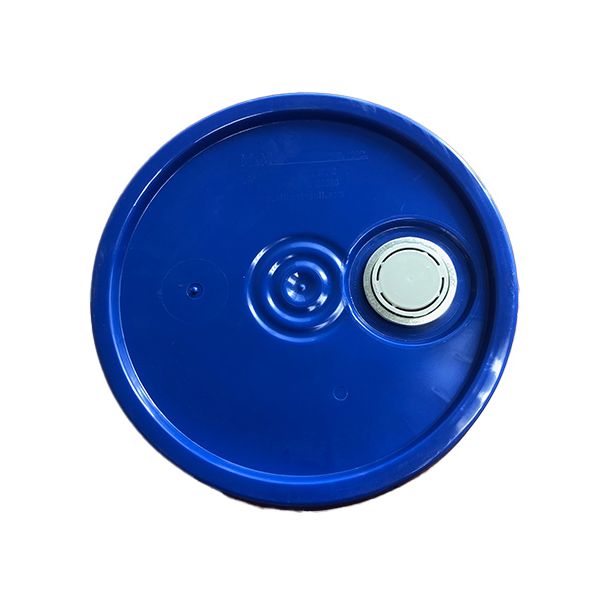 Blue pail lid
