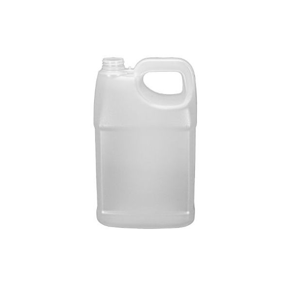 1 Gallon Natural HDPE F-Style Bottle, 38-400