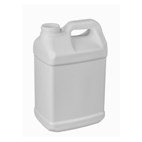 2.5 Gallon F Style Bottle, Poly, No Cap - White