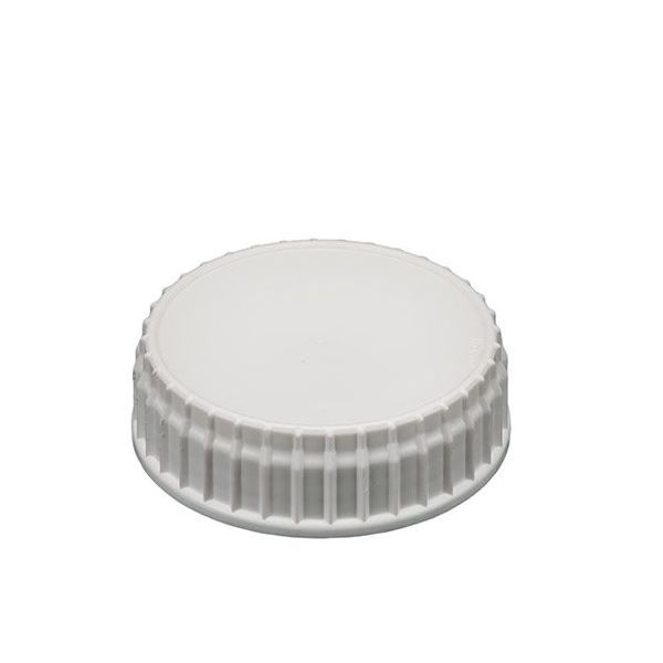Plastic cap with liner