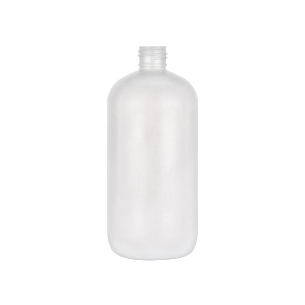 16 oz Natural HDPE Boston Round