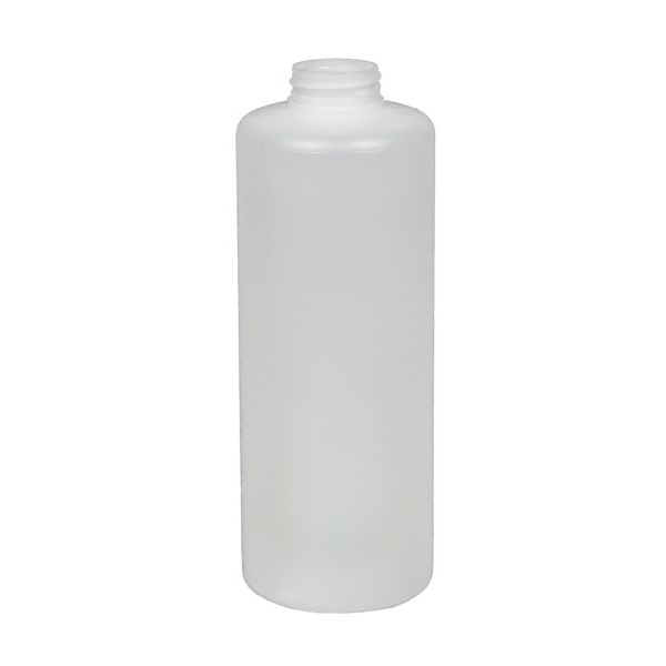 32 oz Natural HDPE Plastic Cylinder Bottle