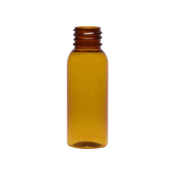 1 oz amber PET cosmo round bullet