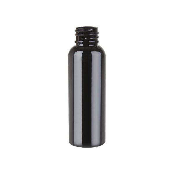 1 oz Black PET Cosmo Round 20-410