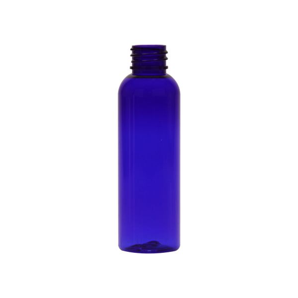 2 oz Cobalt Blue Bullet Round Bottle
