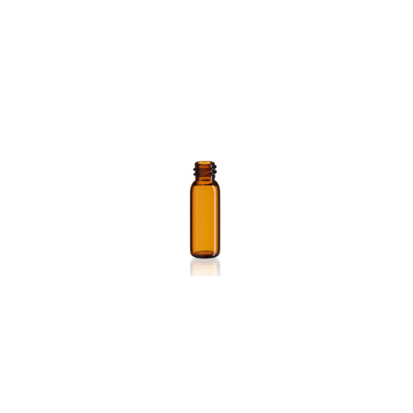 1/2 Dram Amber Glass Vial, 8-425