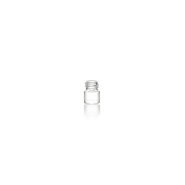 1/3 Dram Clear Glass Vial, 13-425