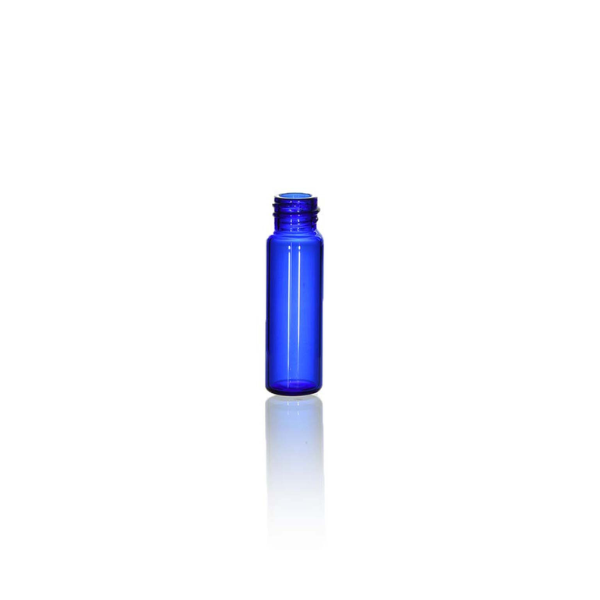 1 Dram Blue Glass Vial, 13-425