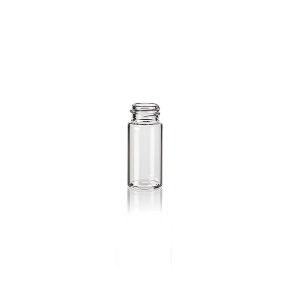 2 1/3 Dram Clear Glass Vial, 18-400