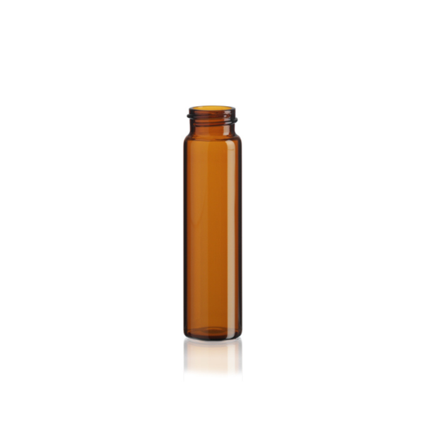8 Dram Amber Glass Vial, 22-400