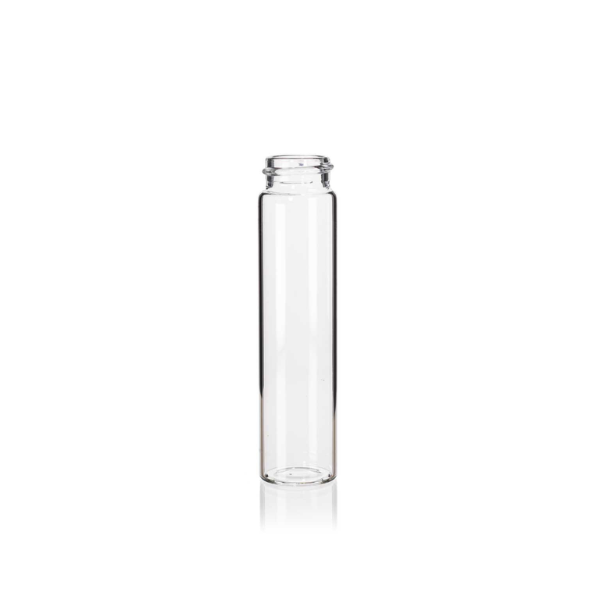 10 Dram Clear Glass Vial, 24-400