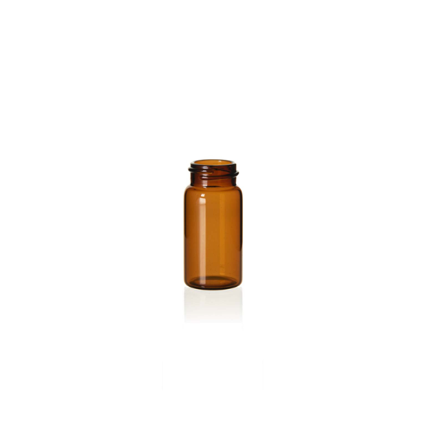 5 Dram Amber Glass Vial, 24-400