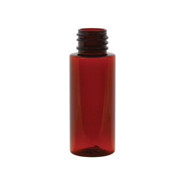 1 oz Amber PET Cylinder