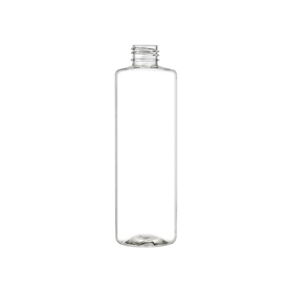 8 oz Clear Cylinder Bottle